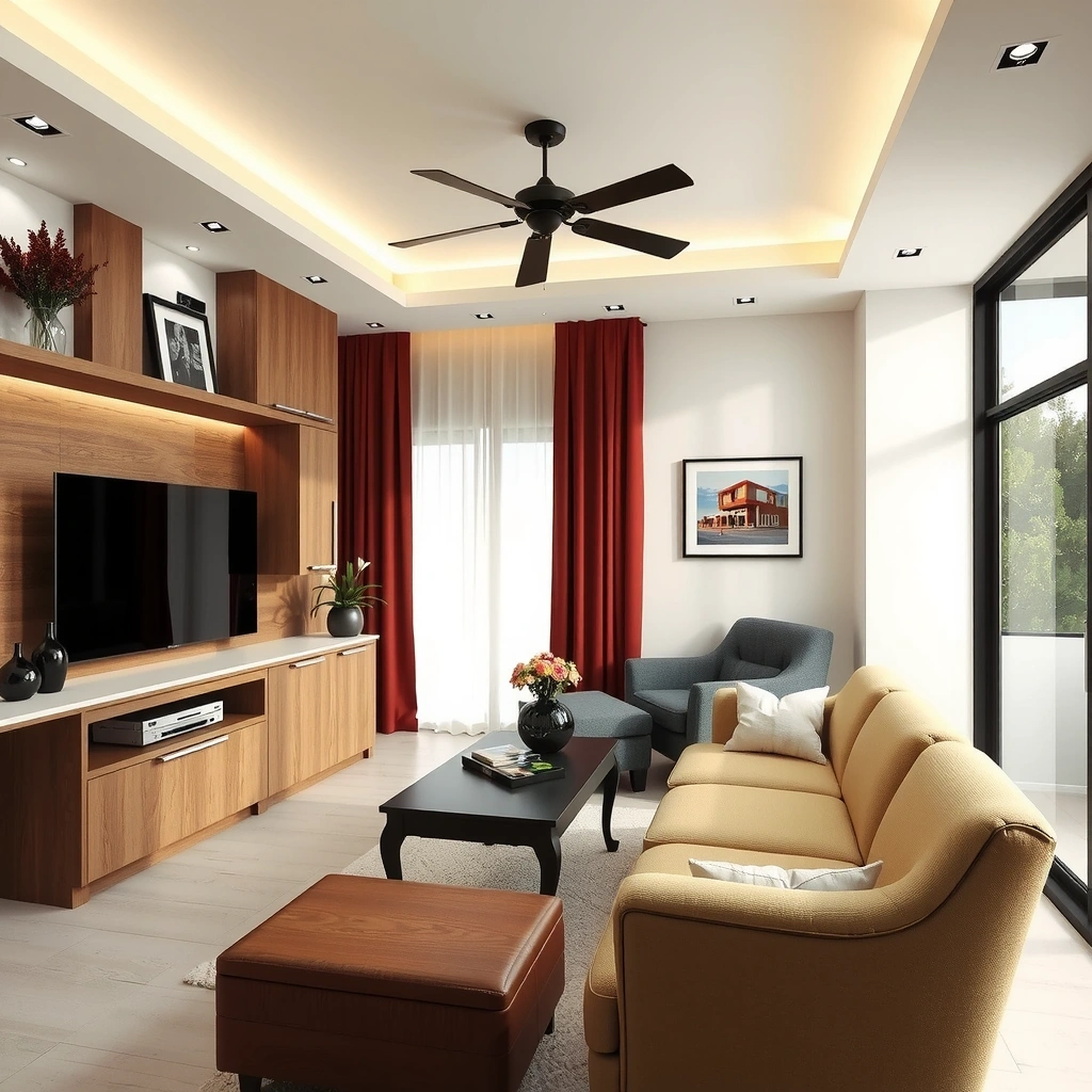 Clean, modern home interior in Cebu